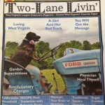 two lane living june cover