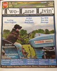 two lane living june cover