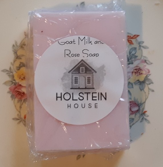 goat milk rose soap